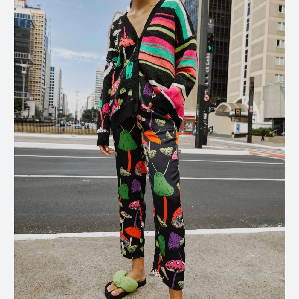 FARM Rio mushroom pants!